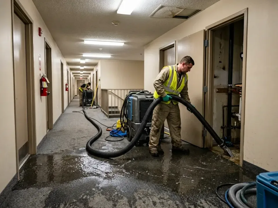 multi-unit-apartment-hallway-f-005 — frequently asked questions, Emergency Burst Pipe Water Extraction & Removal in Lewiston…